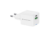 Conceptronic ALTHEA15W oplader til mobil enhed Universel Hvid Vekselstrøm Hurtig opladning Indendørs