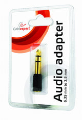 Gembird A-6.35M-3.5F adapter til kameralyd Passiv Lydadapter
