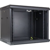 Inter-Tech SMA-6409 9U Vægmonteret stativ Sort