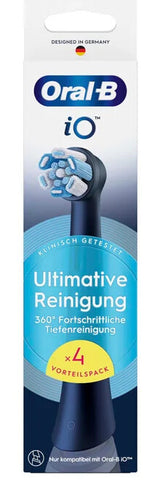 Oral-B iO Ultimative Reinigung 4 stk Sort