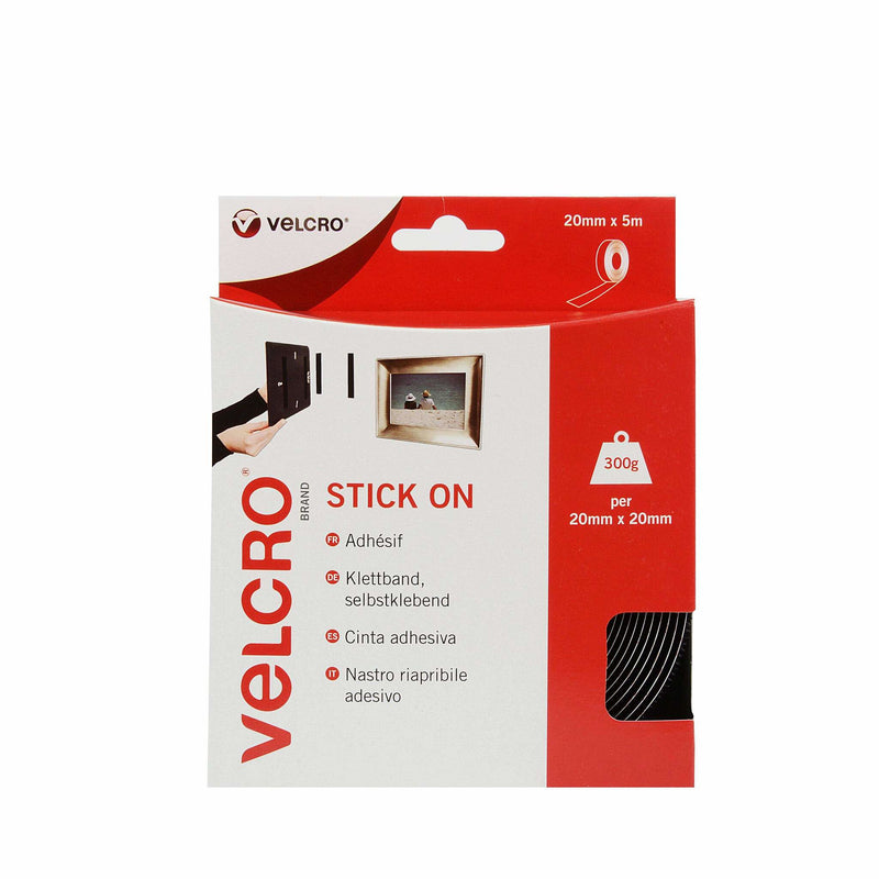 Velcro VEL-EC60217 lynlås Sort 1 stk