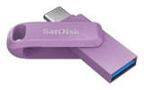 SanDisk Ultra Dual Drive Go USB-nøgle 1 TB USB Type-C 3.2 Gen 1 (3.1 Gen 1) Lavendel