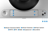 Samsung S49DG910SU computerskærm 124,5 cm (49") 5120 x 1440 pixel Dual QHD OLED Sølv