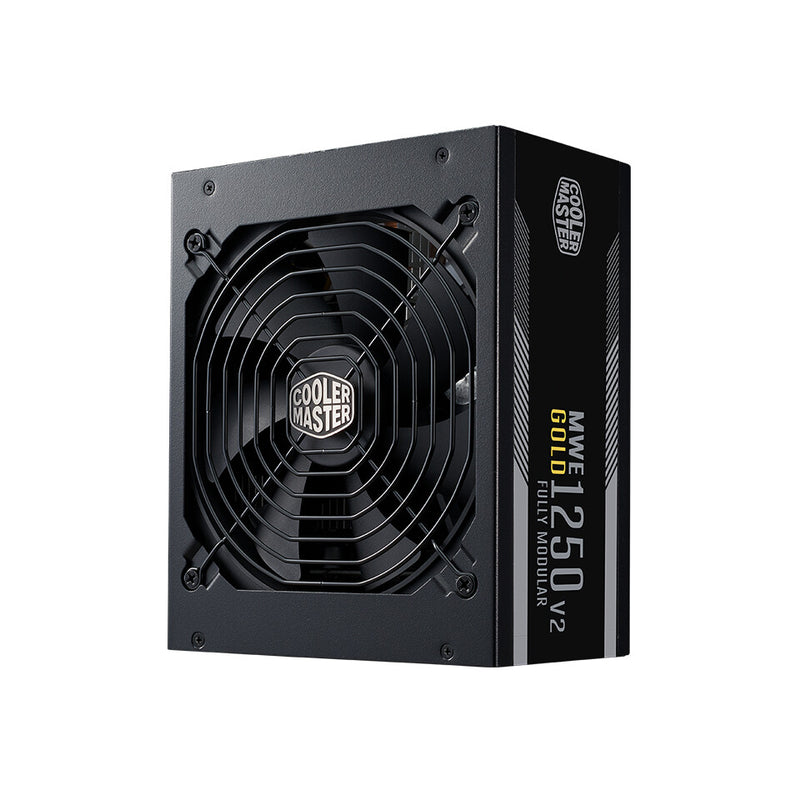Cooler Master MWE Gold 1250 V2 ATX 3.1 enhed til strømforsyning 1250 W 24-pin ATX Sort