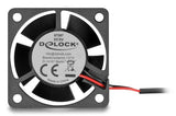 DeLOCK 67287 Computerkølesystem Computerkabinet Ventilator 4 cm Sort 1 stk