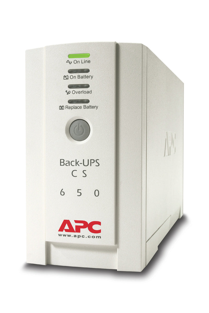 APC Back-UPS UPS-enhed Standby (offline) 0,65 kVA 400 W 4 AC stikkontakt(er)