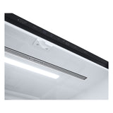 LG InstaView GMG960EVJE side-by-side køle-fryseskab Fritstående 638 L Sort