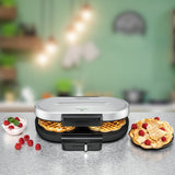 Rommelsbacher WA 1250 vaffeljern 2 vaffel/vafler 1250 W Sølv