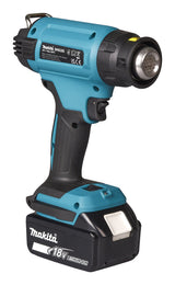 Makita DHG181ZJ varmepistol Varmluftspistol 200 l/min 550 °C Sort, Teal