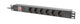 Lanberg PDU-06F-0200-BK strømforsyningsenhed (PDU) 6 AC stikkontakt(er) 1U Sort