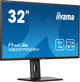 iiyama ProLite XB3270QSU-B1 computerskærm 80 cm (31.5") 2560 x 1440 pixel Quad HD LED Sort