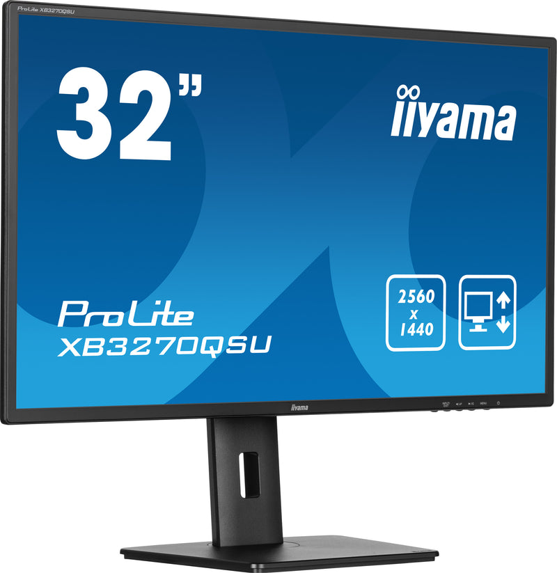 iiyama ProLite XB3270QSU-B1 computerskærm 80 cm (31.5") 2560 x 1440 pixel Quad HD LED Sort