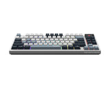 MSI FORGE GK600 TKL WIRELESS SKY tastatur Spil USB + Bluetooth QWERTY UK engelsk Blå, Hvid