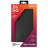 ZAGG Folio mobiltelefon etui 17 cm (6.7") Folie Sort