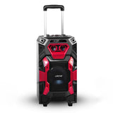 LEICKE DJ ROXXX Pro Bærbar stereohøjttaler Sort 50 W