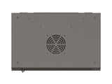 Lanberg WF03-5312-10B stativ 12U Vægmonteret stativ Sort