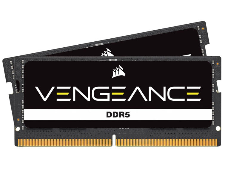 Corsair Vengeance CMSX16GX5M2A4800C40 hukommelsesmodul 16 GB 2 x 8 GB DDR5 262-pin SO-DIMM Fejlkorrigerende kode