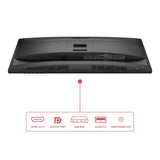 AOC 27E4CV computerskærm 68,6 cm (27") 1920 x 1080 pixel Fuld HD LED Sort