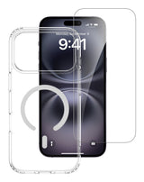 4smarts 360° Premium mobiltelefon etui 17,5 cm (6.9") Ramme Transparent