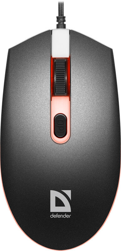 Defender DOT MB-986 mus Spil Ambidextrous USB Type-A Optisk 1600 dpi