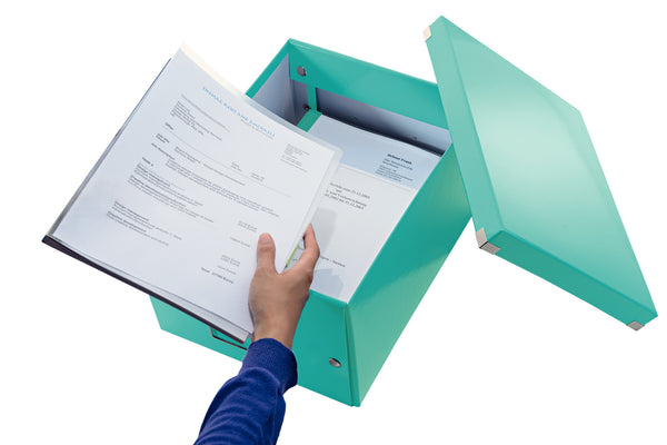 Leitz Click & Store WOW Medium opbevaringsboks, 85% recirkuleret karton