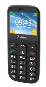 Olympia Sun 5,87 cm (2.31") 77,4 g Sort Kameratelefon