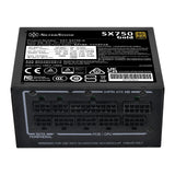 Silverstone SX750 Gold enhed til strømforsyning 750 W 20+4 pin ATX SFX Sort