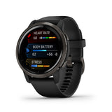 Garmin Venu 2 3,3 cm (1.3") AMOLED 45.4 mm Digital 416 x 416 pixel Berøringsskærm Wi-Fi GPS (satellit)
