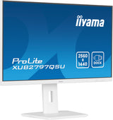 iiyama ProLite XUB2797QSU-W2 computerskærm 68,6 cm (27") 2560 x 1440 pixel Quad HD LED Hvid