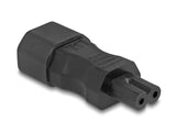 DeLOCK 80469 kabel kønsskifter IEC 60320 C14 IEC 60320 C7 Sort