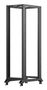 Lanberg OR01-6042-B stativ 42U Fritstående reol Sort