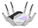 ASUS ROG Rapture GT-BE19000AI trådløs router 10 Gigabit Ethernet Tri-band (2,4 GHz/5 GHz/6 GHz) Hvid