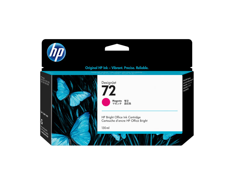HP 72-blækpatron, 130 ml, magenta