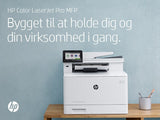 HP Color LaserJet Pro MFP M479fnw, Udskriv, kopiér, scan, fax, og send e-mail, Scan til e-mail/PDF; 50-arks ukrøllet ADF