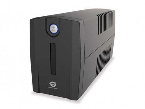 Conceptronic ZEUS02E UPS-enhed Interaktivt indgangsstik 0,85 kVA 480 W 4 AC stikkontakt(er)