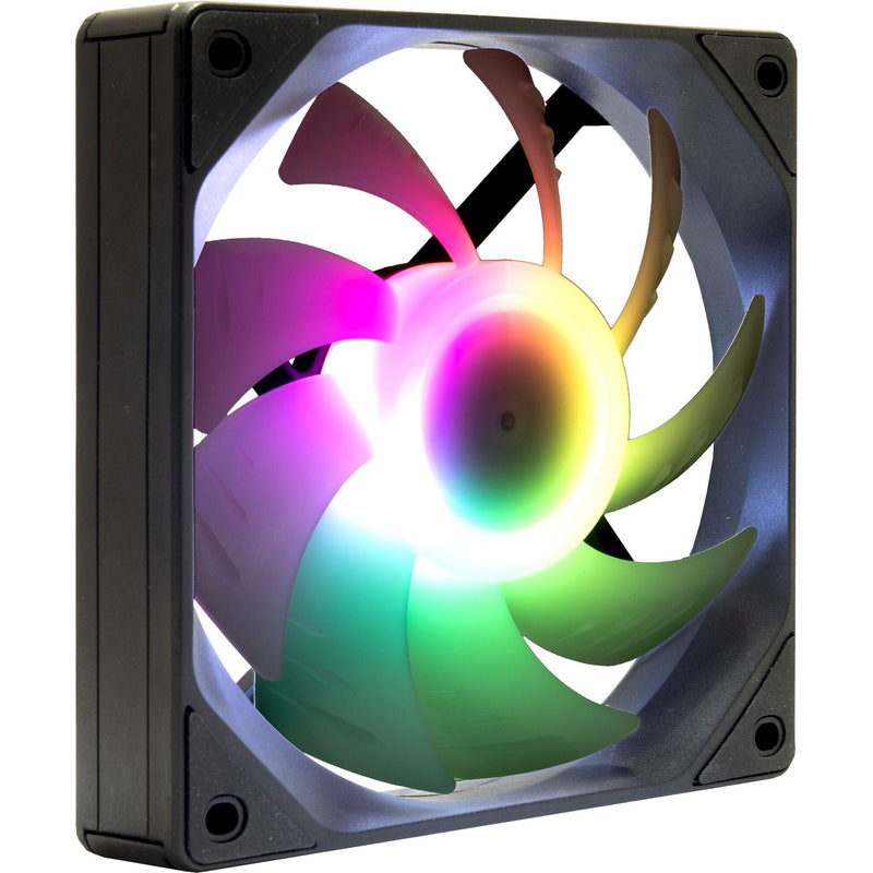 Inter-Tech ES-011 Computerkabinet Ventilator 12 cm Sort 1 stk