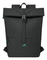 Rivacase Gremio rygsæk City backpack Sort Polyester, Genanvendt polyethylenterephthalat (rPET)
