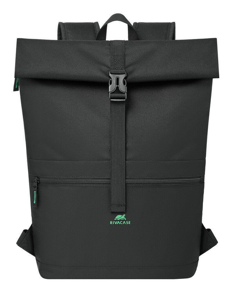 Rivacase Gremio rygsæk City backpack Sort Polyester, Genanvendt polyethylenterephthalat (rPET)