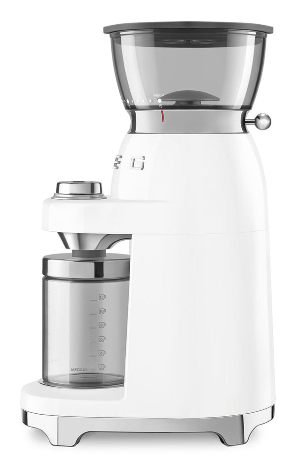 Smeg 50's Style Kaffekværn CGF03WHEU Hvid