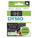 DYMO Originale D1-etiketter | 24 mm x 7 m rulle | Hvid tekst på sort | Selvklæbende etiketter til LabelManager etiketprintere