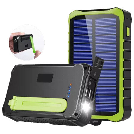 Denver PSO-10012 powerbank Lithium polymer (LiPo) 10000 mAh Sort, Lysegrøn