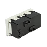 DeLOCK 81423 stikkontakt CEE 7/3 Hvid