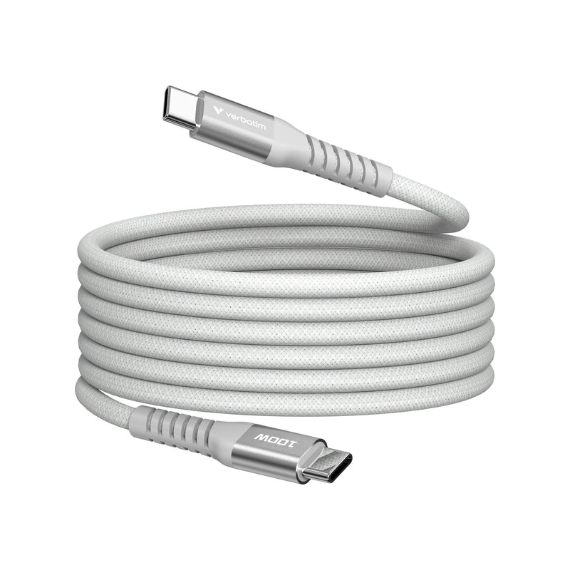 Verbatim 31854 USB-kabel USB 2.0 1,2 m USB C 0,48 Gbit/sek. 100 W Grå