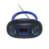 Denver TCL-212BT BLUE Sort, Blå Bærbar CD-afspiller