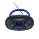 Denver TCL-212BT BLUE Sort, Blå Bærbar CD-afspiller