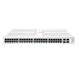 HPE Aruba Networking Aruba Instant On 1930 48G Class4 PoE 4SFP/SFP+ 370W Administreret L2+ Gigabit Ethernet (10/100/1000) Strøm over Ethernet (PoE) 1U Hvid
