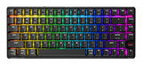 CHERRY XTRFY K33 Compact Wireless tastatur Spil USB + RF Wireless + Bluetooth QWERTY US engelsk Sort