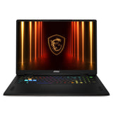 MSI Vector 18 HX AI A2XWJG-684FR Intel Core Ultra 9 275HX Laptop 45,7 cm (18") Quad HD+ 32 GB DDR5-SDRAM 2 TB SSD NVIDIA GeForce RTX 5090 Wi-Fi 7 (802.11be) Windows 11 Home Grå Fransk