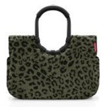 Reisenthel loopshopper L Sort, Brun Mulepose