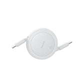 Baseus Free2Pull USB-kabel 1 m USB C 0,48 Gbit/sek. 60 W Hvid